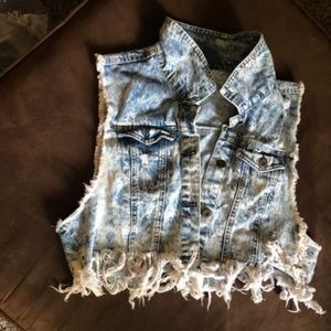 Blue Denim Jacket/Vest